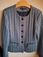 Blue river college style oud blauwe blazer kabel, Maat 38/40 (M), Blauw, Ophalen of Verzenden, Jasje