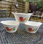 3vintage bakjes, Overige materialen, Ophalen of Verzenden, Zo goed als nieuw, Kom(men)