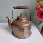 Antieke koperen theeketel, Antiek en Kunst, Ophalen of Verzenden