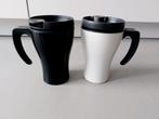 rosti mepal thermomok automatic wit en zwart 275 ml, Ophalen of Verzenden, Zo goed als nieuw