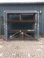 Kantedeur, Kanteldeuren, Deuren, Doe-het-zelf en Verbouw, Deuren en Horren, Ophalen, Metaal, 120 cm of meer, 215 cm of meer