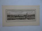 gravure Blaricum Gooiland vanuit Tafelberg H. Spilman 1743, Antiek en Kunst, Verzenden