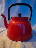 Rood emaille keteltje, Ophalen of Verzenden