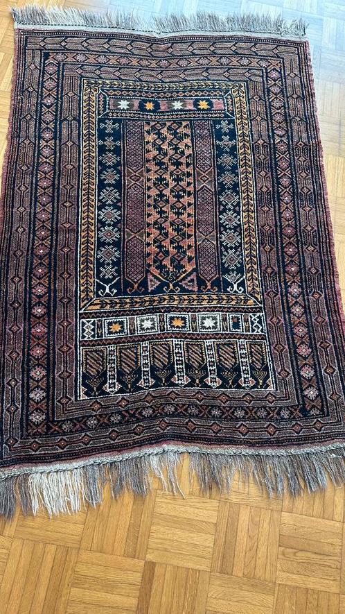 Handgeknoopt Oosters tapijt – Baluchi stijl – wol op wol, Antiek en Kunst, Antiek | Kleden en Textiel, Ophalen of Verzenden