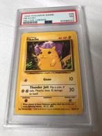 Pikachu base psa 7 yellow cheeks, Ophalen of Verzenden, Zo goed als nieuw, Losse kaart