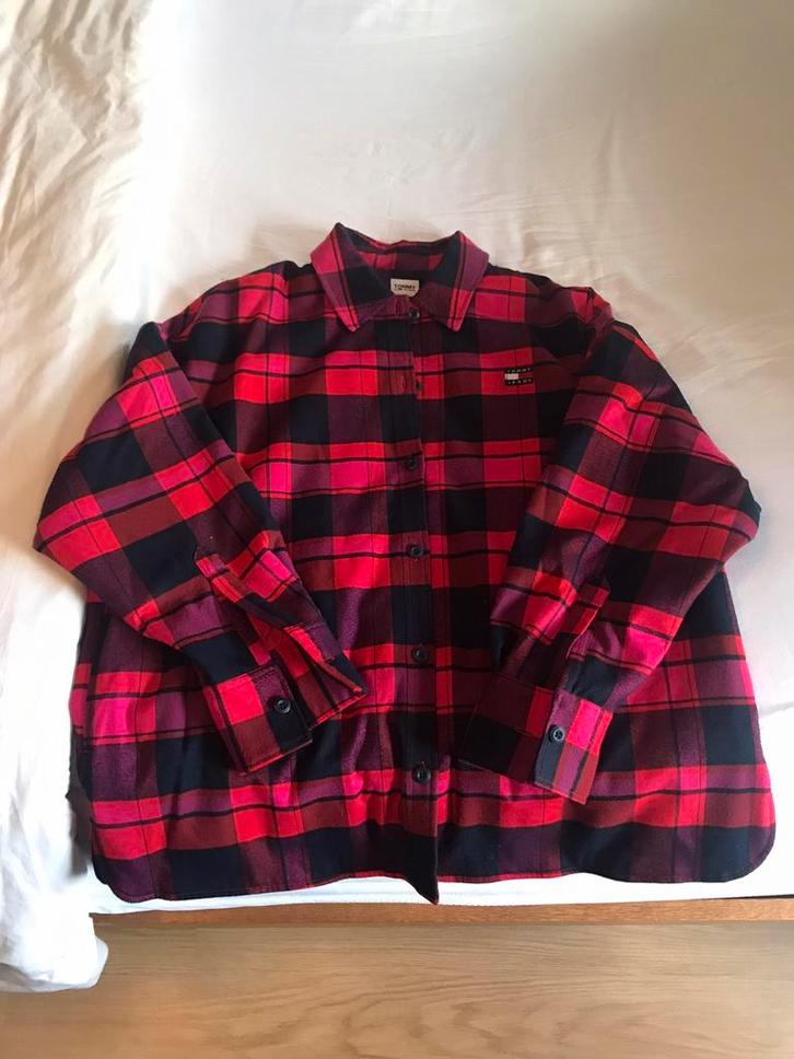 Nieuw dames Houthakkers overhemd Tommy Jeans xl, Kleding | Dames, Grote Maten, Nieuw, Blauw, Ophalen of Verzenden