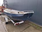 Platbodem sloep Staal, Watersport en Boten, Gebruikt, Staal, Tot 6 meter