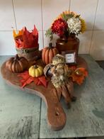 herfst decoratie op serveerplank, Ophalen, Gebruikt