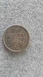 halve gulden 1912, Postzegels en Munten, Munten | Nederland, ½ gulden, Zilver, Ophalen of Verzenden, Koningin Wilhelmina