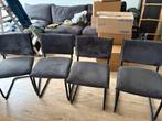 Eetkamer stoelen, Huis en Inrichting, Stoelen, Ophalen, Gebruikt, Vier, Stof