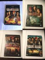 pirates of the caribbean 1 2 3 4 dvd 1 t/m 4, Vanaf 12 jaar, Ophalen of Verzenden, Zo goed als nieuw