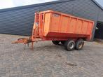 8 tons Bigab container kar  incl container, Ophalen