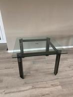 Glazen Eettafel Vierkant - Modern Design, Huis en Inrichting, Ophalen, Gebruikt, Vierkant, 50 tot 100 cm