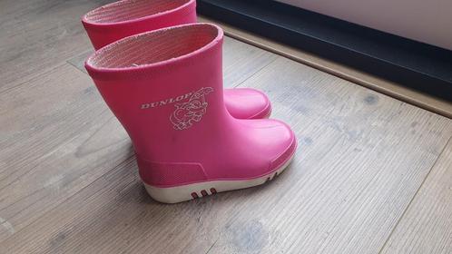 Regenlaarzen Dunlop maat 22, Kinderen en Baby's, Kinderkleding | Schoenen en Sokken, Gebruikt, Laarzen, Jongen of Meisje, Ophalen of Verzenden