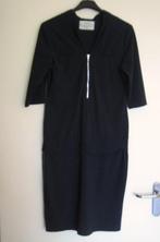Sportieve nachtblauwe travelstof jurkJANE LUSHKA, M snazzeys, Kleding | Dames, Maat 38/40 (M), Nieuw, Jane Lushka, Onder de knie
