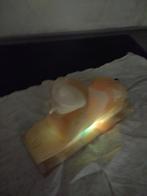 Marmeren of Onyx Sfinx beeld, Egyptische stijl \, Antiek en Kunst, Antiek | Lampen, Ophalen of Verzenden