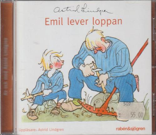 Astrid Lindgren CD-ljudbok Emil lever loppan, Boeken, Luisterboeken, Verzenden