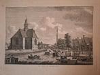 Antieke Gravure:  Heerenveen, Antiek en Kunst, Ophalen of Verzenden