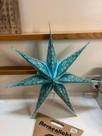 Grote decoratie ster Turqoise, Ophalen of Verzenden, Zo goed als nieuw