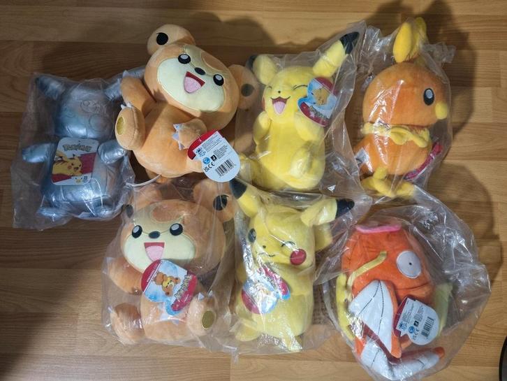 Pokémon knuffel verzameling, Kinderen en Baby's, Speelgoed | Knuffels en Pluche, Zo goed als nieuw, Overige typen, Ophalen of Verzenden