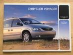 Autofolder/Brochure Chrysler Voyager 2002, Nieuw, Overige merken, Ophalen of Verzenden