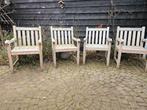 Tuinstoelen teak, Ophalen, Gebruikt, Teakhout