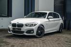 BMW 1-serie 118i Edition M Sport LEER / NAVI, Zwart, Wit, Leder, Bedrijf