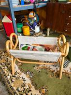 Vintage rotan lectuurbak, jaren 70/80, Huis en Inrichting, Woonaccessoires | Krantenbakken en Lectuurbakken, ?, Zo goed als nieuw