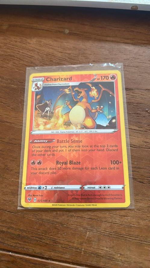 Pokemon Vivid Voltage Charizard (VIV 025), Hobby en Vrije tijd, Verzamelkaartspellen | Pokémon, Zo goed als nieuw, Losse kaart