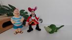 3 peter pan poppetjes Disney, Ophalen of Verzenden, Zo goed als nieuw
