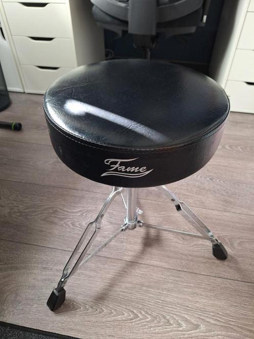 Fame drumkruk D9000 ronde zitting in nieuwstaat, Muziek en Instrumenten, Drumstellen en Slagwerk, Zo goed als nieuw, Overige merken