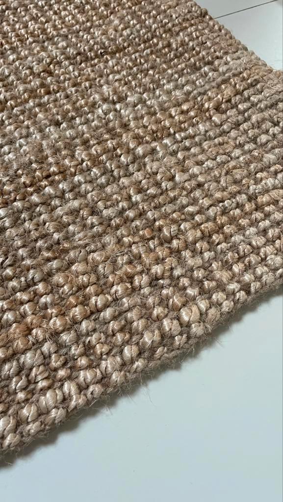 Vloerkleed Lohals Ikea 200x300 cm, Huis en Inrichting, Stoffering | Vloerbedekking, Zo goed als nieuw, Tapijt, Beige, Bruin, minder dan 10 m²
