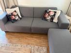 Bank grijs Sanders, Gebruikt, Driepersoons, 75 tot 100 cm, Ophalen of Verzenden
