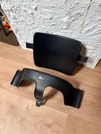 Stokke tripp trapp babyset zwart, Kinderen en Baby's, Kinderstoelen, Ophalen of Verzenden, Zo goed als nieuw, Meegroeistoel