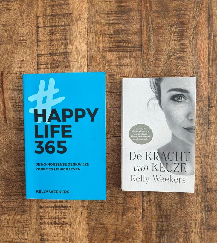 Happy Life 365 & De Kracht van Keuze - Kelly Weekers, Boeken, Psychologie, Zo goed als nieuw, Overige onderwerpen, Ophalen of Verzenden