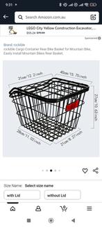 Fietsmand - stevig en praktisch, Fietsen en Brommers, Fietsaccessoires | Fietsmanden, Rockible, Stuurbevestiging, Ophalen of Verzenden