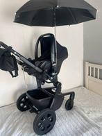 Joolz Day 3 in 1 black + Maxi Cosi en ISOFIX 360 omkeerbaar, Kinderen en Baby's, Kinderwagens en Combinaties, Zo goed als nieuw