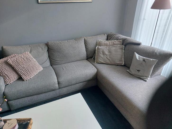 Grote Hoekbank - Zo goed als nieuw!, Huis en Inrichting, Banken | Sofa's en Chaises Longues, Zo goed als nieuw, Vierpersoons of meer