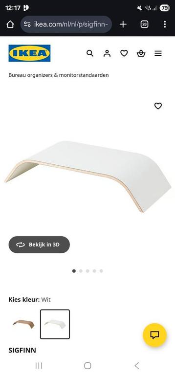 SIGFINN monitorstandaard beschikbaar voor biedingen