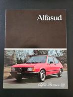 Brochure Alfa Romeo Alfasud 1982, Ophalen of Verzenden, Zo goed als nieuw, Alfa Romeo