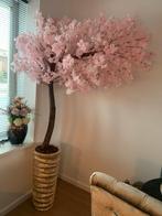 Mooie vaas met bloesemboom, Ophalen of Verzenden, Zo goed als nieuw, Binnen