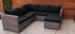Luxe loungeset - perfect voor de zomer!, Ophalen, 4 zitplaatsen, Bank, Zo goed als nieuw