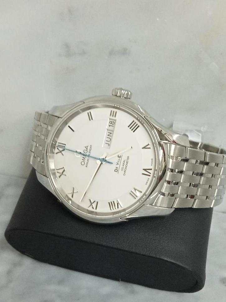 Omega De Ville Dag Datum - Nieuw & Compleet, Sieraden, Tassen en Uiterlijk, Horloges | Heren, Nieuw, Polshorloge, Omega, Staal