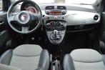 Fiat 500 0.9 Lounge CABRIO, ALS NIEUW! ALL-SEASON GARANTIE, Euro 5, 86 pk, Gebruikt, Zwart