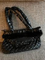 Fluffy Bont Handtas - Stijlvol en Uniek!, Sieraden, Tassen en Uiterlijk, Tassen | Damestassen, Ophalen of Verzenden, Gebruikt