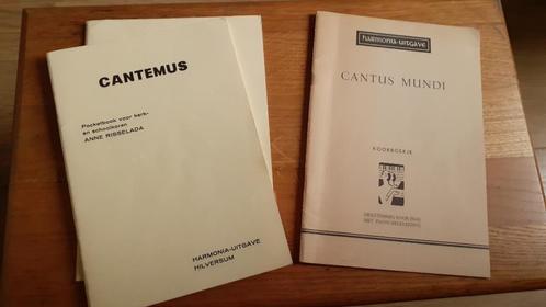 Boekjes voor koor / Gezangen / wereldsche liederen, Muziek en Instrumenten, Bladmuziek, Gebruikt, Thema, Wereldmuziek, Piano, Keyboard