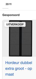 Dubbele hor , 2 deurs, Doe-het-zelf en Verbouw, Ophalen, Schuifdeur, 120 cm of meer, 215 cm of meer