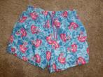 1 mooie blauwe zwem broek met opdruk met binnenbroek maat S, Ophalen of Verzenden, Maat 46 (S) of kleiner, Blauw, Zwemshort