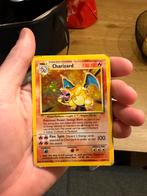Charizard 4/102 Base Set Holo 1999, Ophalen of Verzenden, Gebruikt