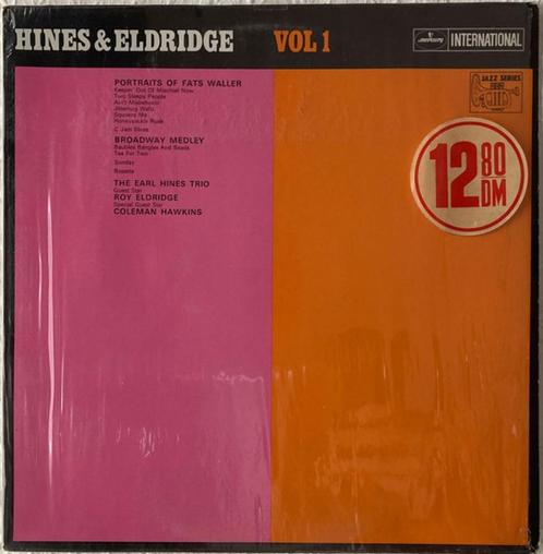 LP - The Earl Hines Trio ‎– Hines & Eldridge, Cd's en Dvd's, Vinyl | Jazz en Blues, Gebruikt, Jazz, 1960 tot 1980, 12 inch, Ophalen of Verzenden